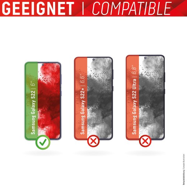 Displex Real Glass Fc Samsung Galaxy S22 5G - Afbeelding 7