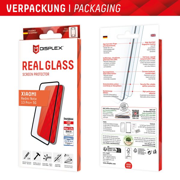 Displex Real Glass Xiaomi Redmi Note 13 Pro+ 5G - Afbeelding 9