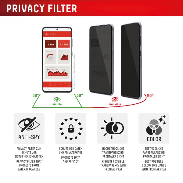 Displex Privacy Glass Fc Apple Iphone 16 Pro - Afbeelding 3