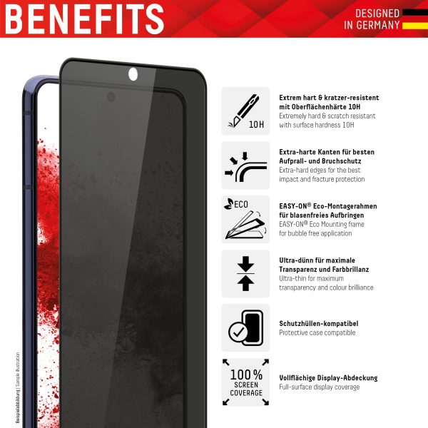 Displex Privacy Glass Fc Samsung Galaxy S22+ 5G - Afbeelding 2