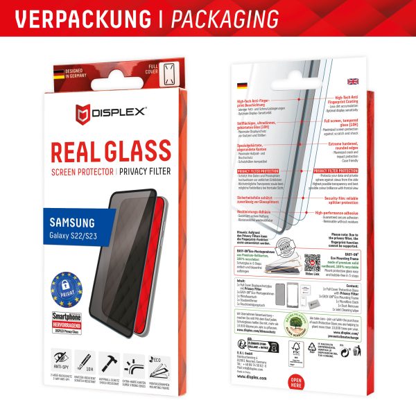 Displex Privacy Glass Fc Samsung Galaxy S23 5G - Afbeelding 10