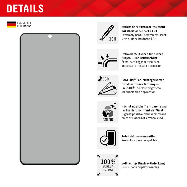 Displex Privacy Glass Fc Samsung Galaxy S23+ 5G - Afbeelding 2
