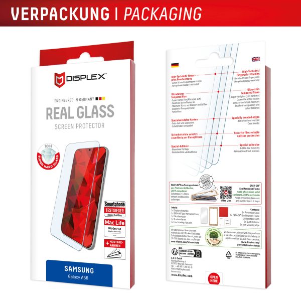 Displex Real Glass Samsung Galaxy A56 5G - Afbeelding 9