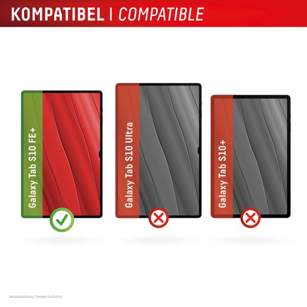 Displex Tablet Glass Samsung Galaxy Tab S10 Fe+ - Afbeelding 5