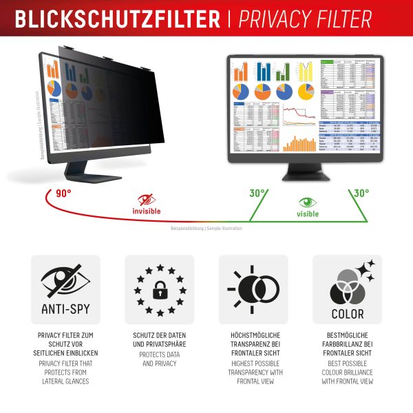Displex Privacy Safe Desktop Uni 27Inch (16:9) - Afbeelding 3
