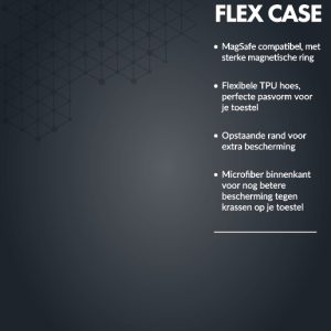 My Style Pos Forex Product Signing 20X15Cm Incl. Magneet/Klittenband My Style Magsafe Compatibel Protective Flex Case Black