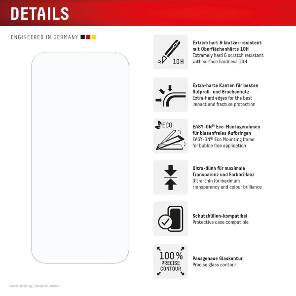 Displex Real Glass Apple Iphone 16 Pro Max - Afbeelding 2
