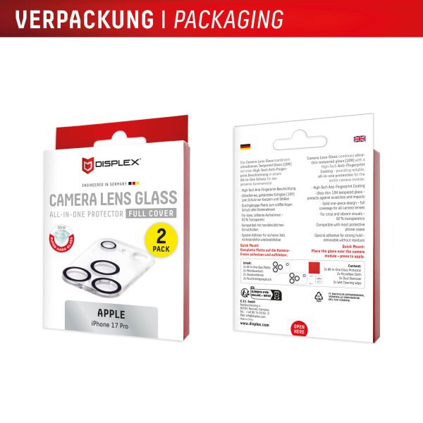 Displex Camglass All-In-One Iphone 17 Pro - Afbeelding 4