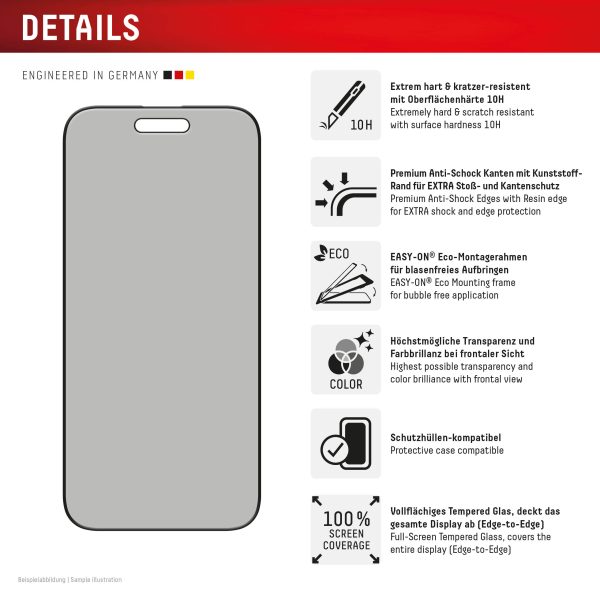 Displex Privacy Glass Fc Iphone Air - Afbeelding 2