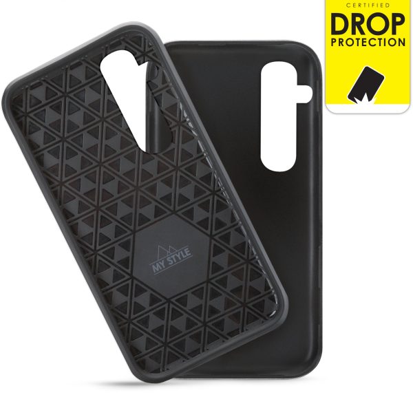 My Style Tough Case For Samsung Galaxy S24 Fe Black - Afbeelding 2