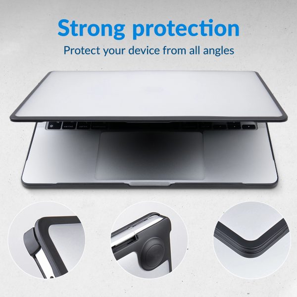 Mobilize Protection Cover For Apple Macbook Pro 16Inch (2021 - 2023) Transparent Black - Afbeelding 8