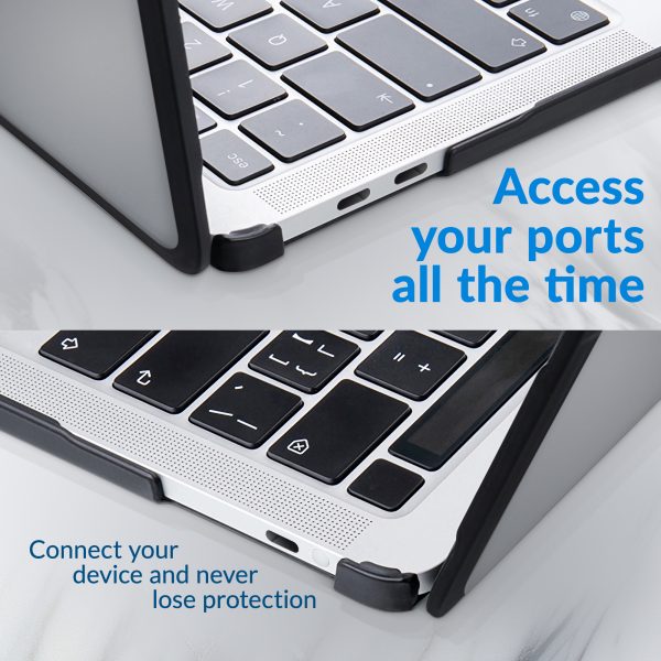Mobilize Protection Cover For Apple Macbook Pro 16Inch (2021 - 2023) Transparent Black - Afbeelding 9