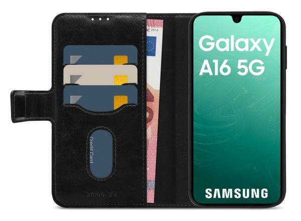 Mobilize 2In1 Magnet Gelly Wallet Case Samsung Galaxy A16 4G/5G Black - Afbeelding 3