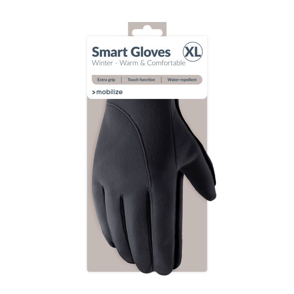 Mobilize Smart Winter Gloves (Xl) Black - Afbeelding 10