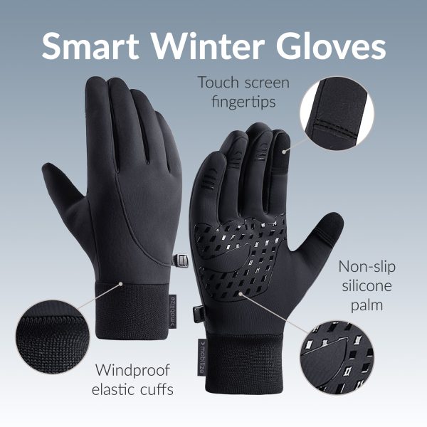 Mobilize Smart Winter Gloves (Xl) Black - Afbeelding 2