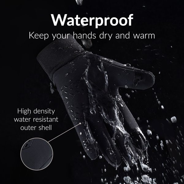 Mobilize Smart Winter Gloves (Xl) Black - Afbeelding 5