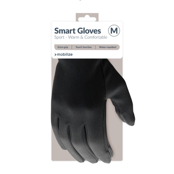 Mobilize Smart Sports Gloves (M) Black - Afbeelding 10