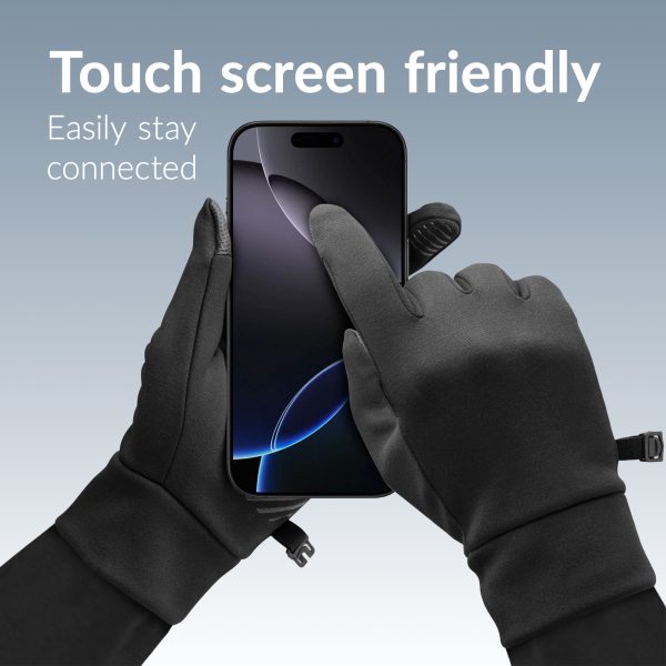 Mobilize Smart Sports Gloves (L) Black - Afbeelding 3