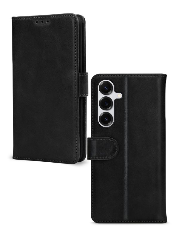 Mobilize Premium Gelly Wallet Book Case Samsung Galaxy S25+ 5G Black - Afbeelding 2