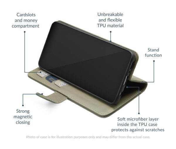 Mobilize Premium Gelly Wallet Book Case Samsung Galaxy S25+ 5G Green - Afbeelding 4