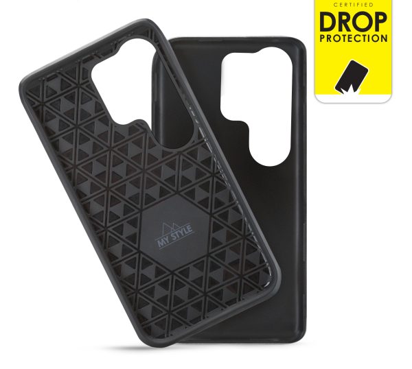 My Style Tough Case For Samsung Galaxy S25 Ultra 5G Black - Afbeelding 2
