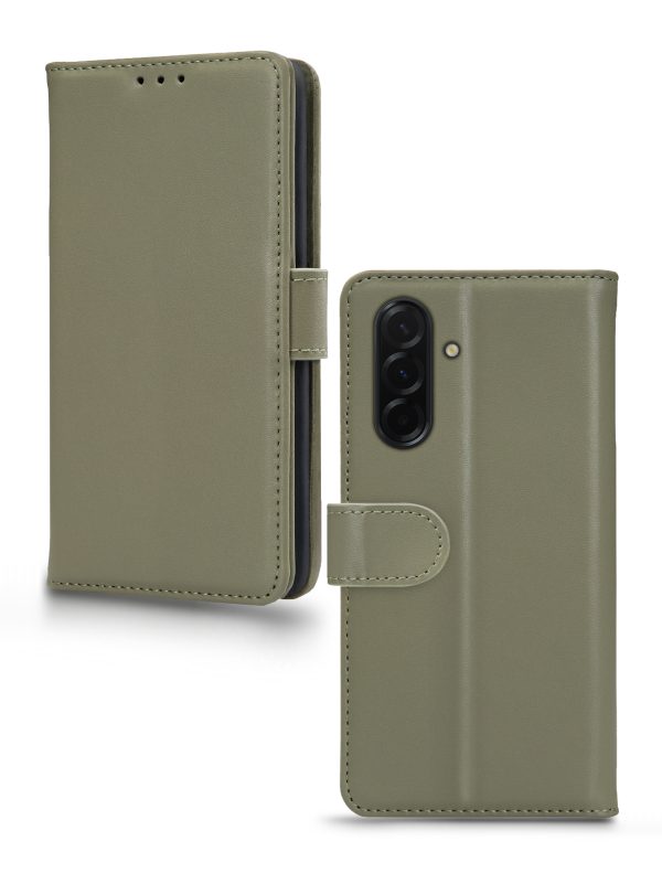 Mobilize Premium Gelly Wallet Book Case Samsung Galaxy A36 5G/A56 5G Green - Afbeelding 2