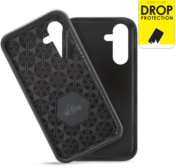 My Style Tough Case For Samsung Galaxy A36 5G/A56 5G Black - Afbeelding 2