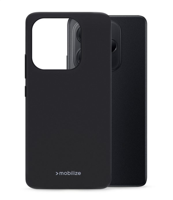 Mobilize Rubber Gelly Case Xiaomi Redmi Note 14 5G Matt Black