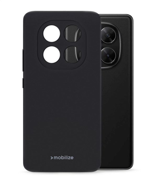 Mobilize Rubber Gelly Case Xiaomi Redmi Note 14 Pro 5G Matt Black