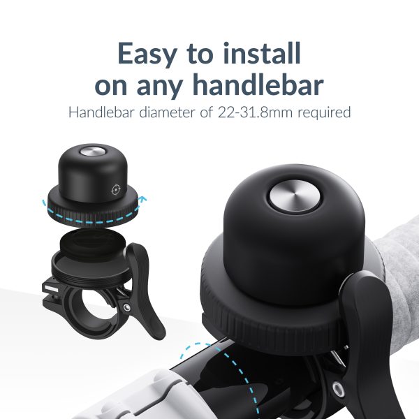 Beeep Betag Find My Tracker Black & Bicycle Bell - Afbeelding 8