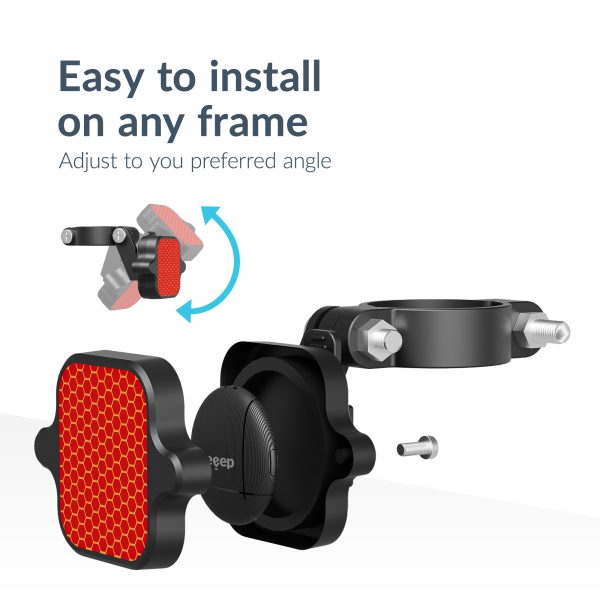 Beeep Betag Find My Tracker Black & Taillight Reflector - Afbeelding 7