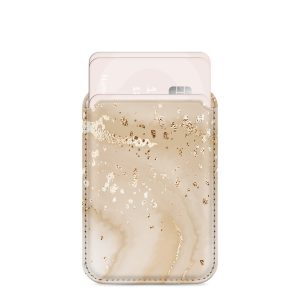 Mio By Mobilize Mio Gold Marble Magsafe Compatible Card Holder