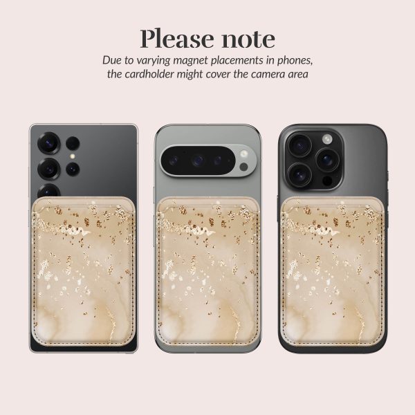 Mio By Mobilize Mio Gold Marble Magsafe Compatible Card Holder - Afbeelding 7