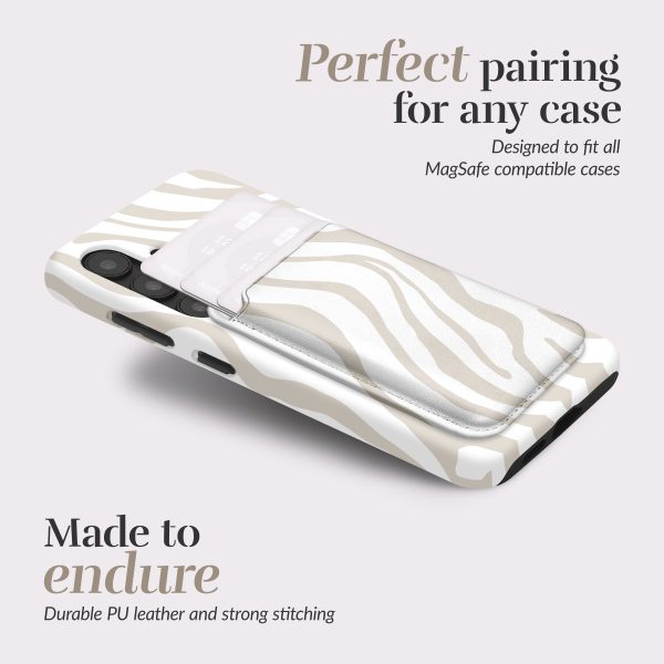 Mio By Mobilize Mio Sandy Zebra Magsafe Compatible Card Holder - Afbeelding 3