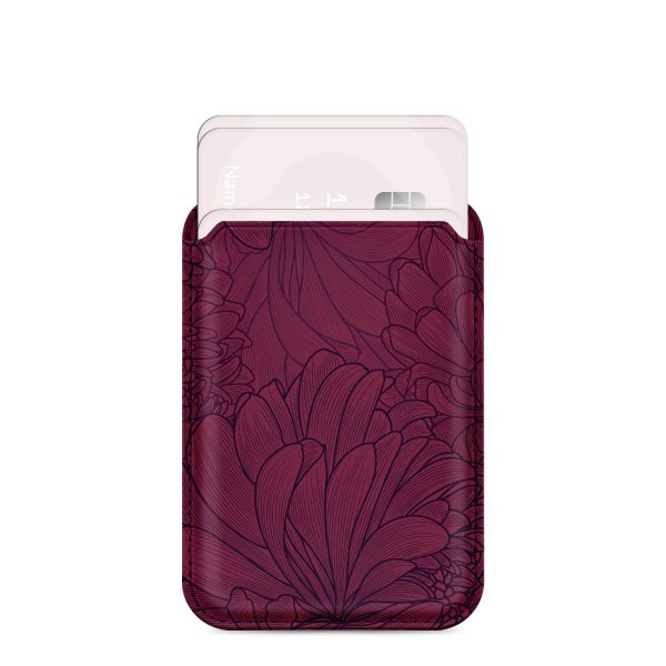 Mio By Mobilize Mio Berry Blooms Magsafe Compatible Card Holder