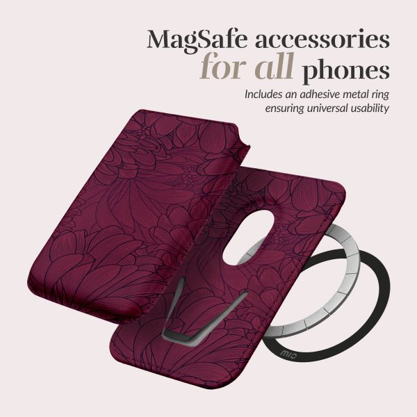 Mio By Mobilize Mio Berry Blooms Magsafe Compatible Card Holder - Afbeelding 5