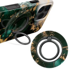 Mio By Mobilize Mio Green Marble Magsafe Compatible Ring Holder