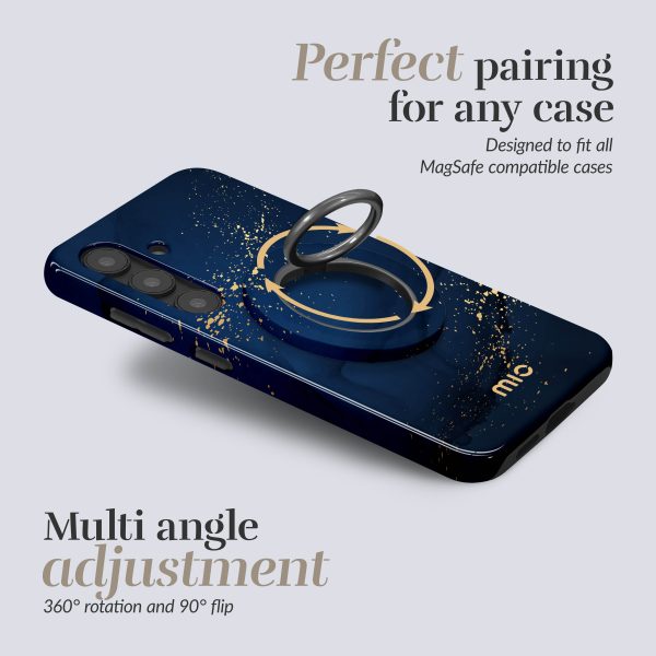 Mio By Mobilize Mio Midnight Sparkle Magsafe Compatible Ring Holder - Afbeelding 3