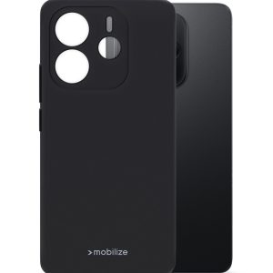 Mobilize Rubber Gelly Case Xiaomi Redmi Note 14 4G Matt Black