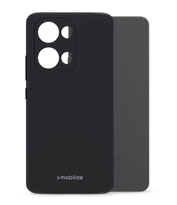 Mobilize Rubber Gelly Case Oppo Reno13 F 5G Matt Black
