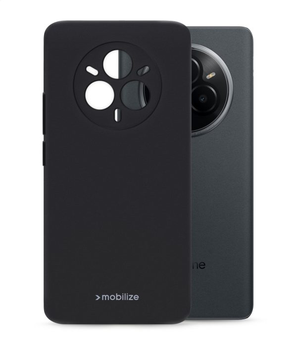 Mobilize Rubber Gelly Case Realme 14 Pro 5G Matt Black