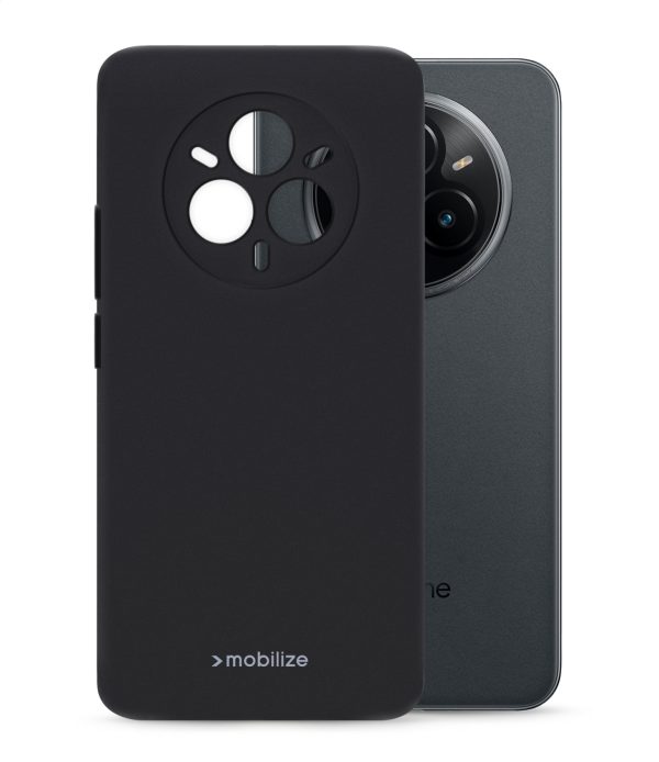 Mobilize Rubber Gelly Case Realme 14 Pro+ 5G Matt Black