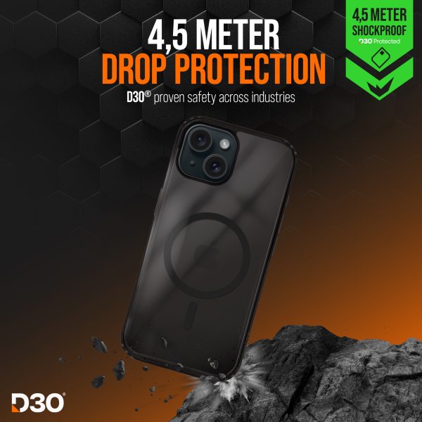 Striker X-Core - D3O Xtreme Impact Mag Case - Black - Apple Iphone 13/14/15 - Afbeelding 3