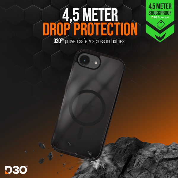 Striker X-Core - D3O Xtreme Impact Mag Case - Black - Apple Iphone 16E - Afbeelding 3