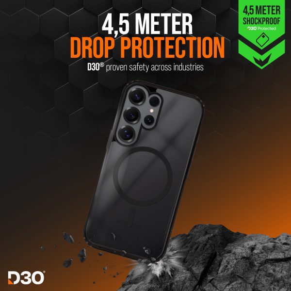Striker X-Core - D3O Xtreme Impact Mag Case - Black - Samsung S25 Ultra 5G - Afbeelding 3