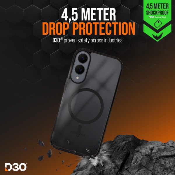 Striker X-Core - D3O Xtreme Impact Mag Case - Black - Samsung S25 Edge 5G - Afbeelding 3