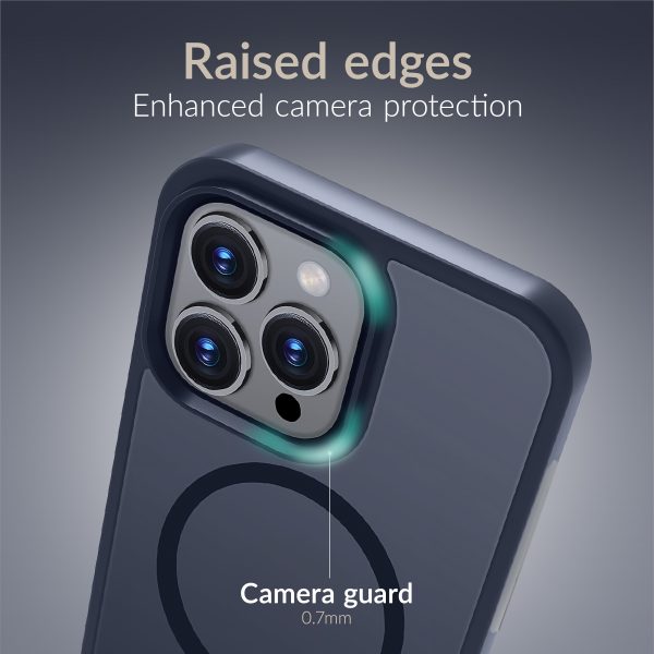 Mobilize Magsafe Compatible Hybrid Pro Case Apple Iphone 13/14/15 Blue - Afbeelding 6