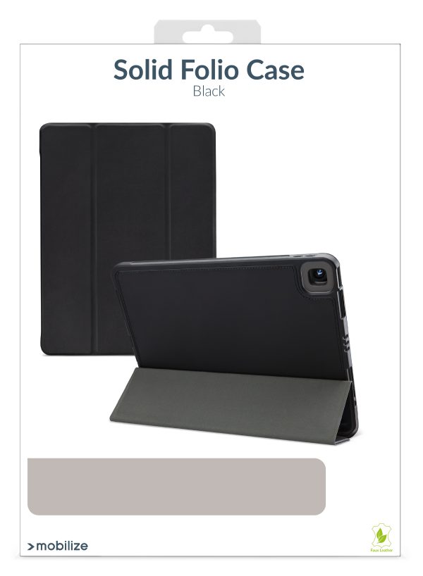 Mobilize Solid Folio Case For Samsung Galaxy Tab S9+/S9 Fe+/S10+ 12.4 Black - Afbeelding 11