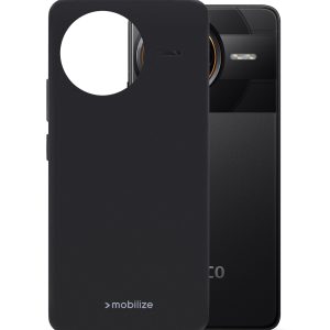 Mobilize Rubber Gelly Case Xiaomi Poco F7 Ultra Matt Black