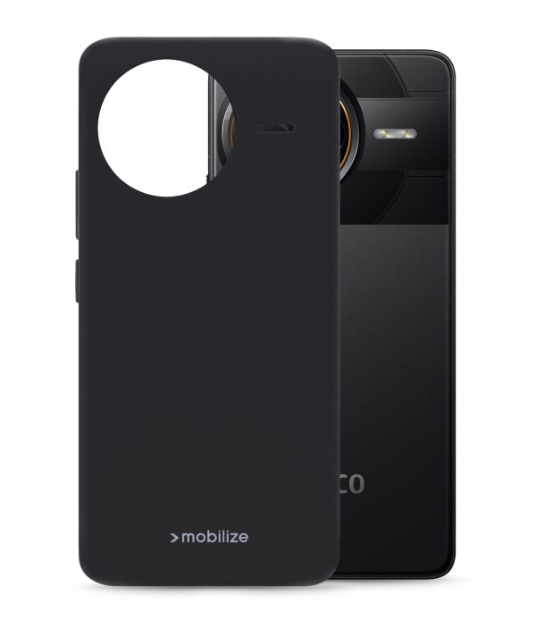 Mobilize Rubber Gelly Case Xiaomi Poco F7 Ultra Matt Black